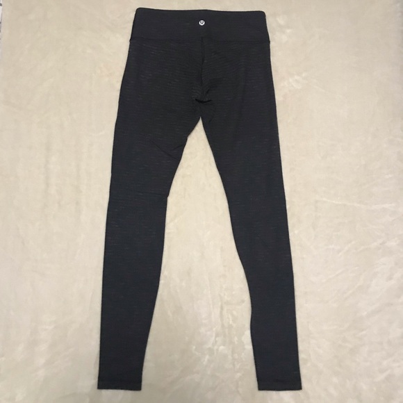 Lululemon Striped Wunder Under Leggings - Picture 2 of 4